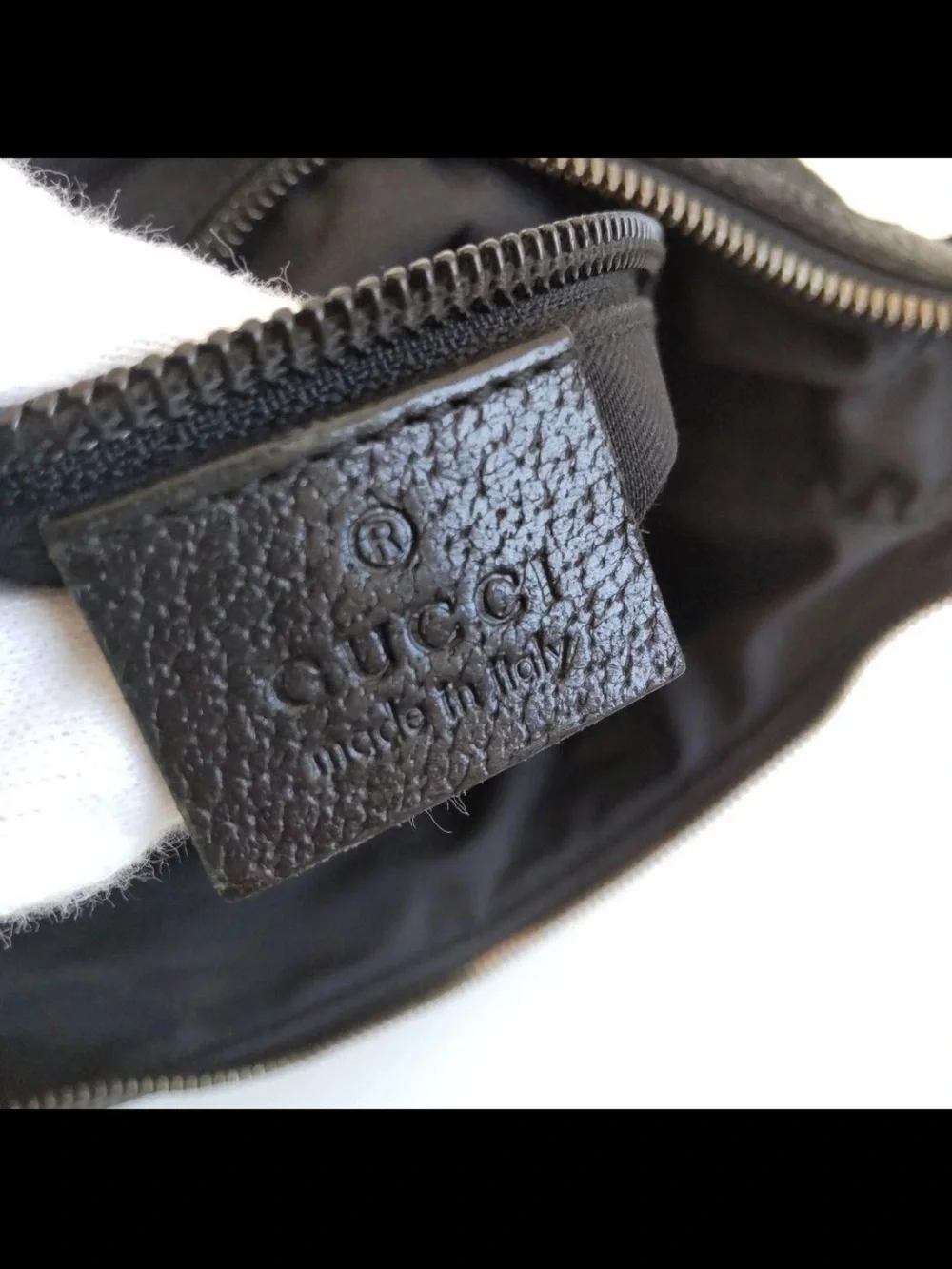 Gucci Black Crossbody Messenger Bag